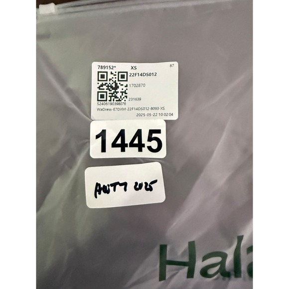 Halara SoftlyZero Plush 2-Piece Active Dress XS NWT Lotus Blue - Picture 11 of 11